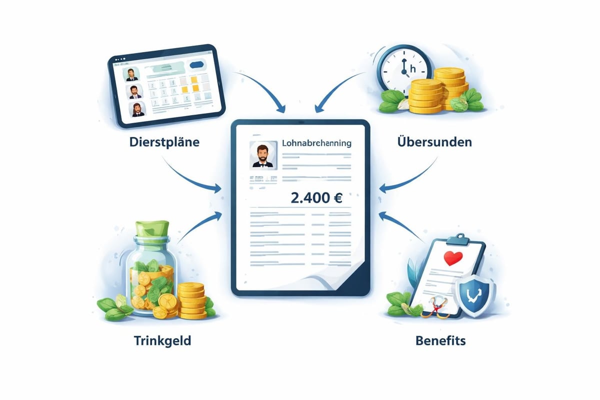 Lohnbuchhaltungs-Workflow