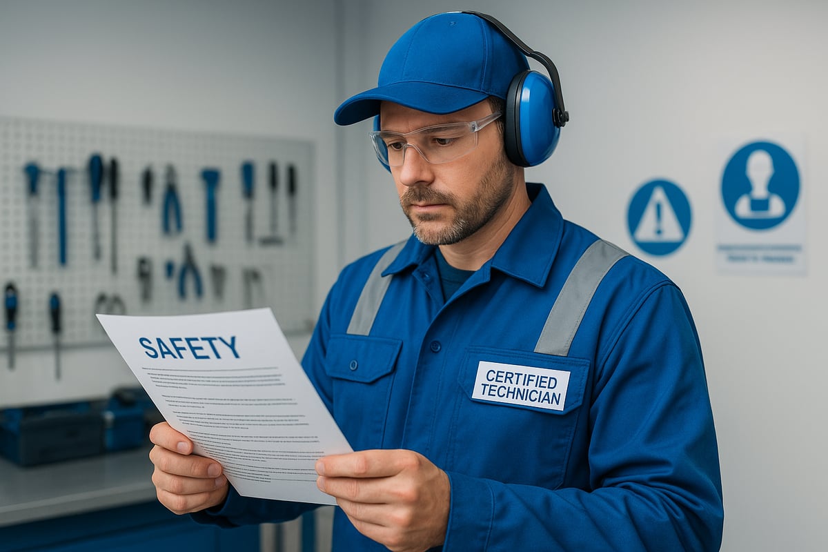 Certificaciones, Normativas y Seguridad en Talleres Técnicos