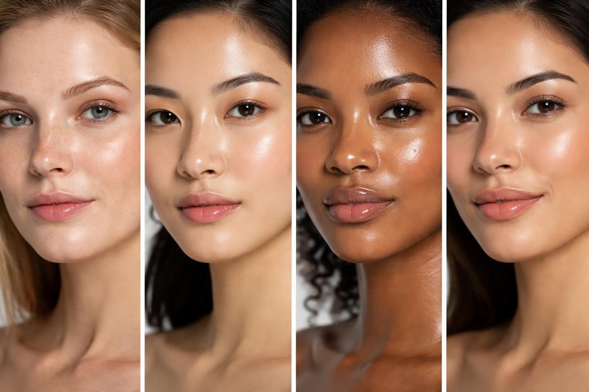 Skin type characteristics