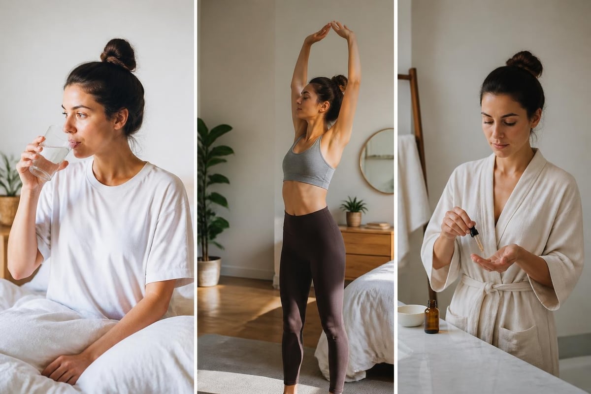 Morning self care sequence
