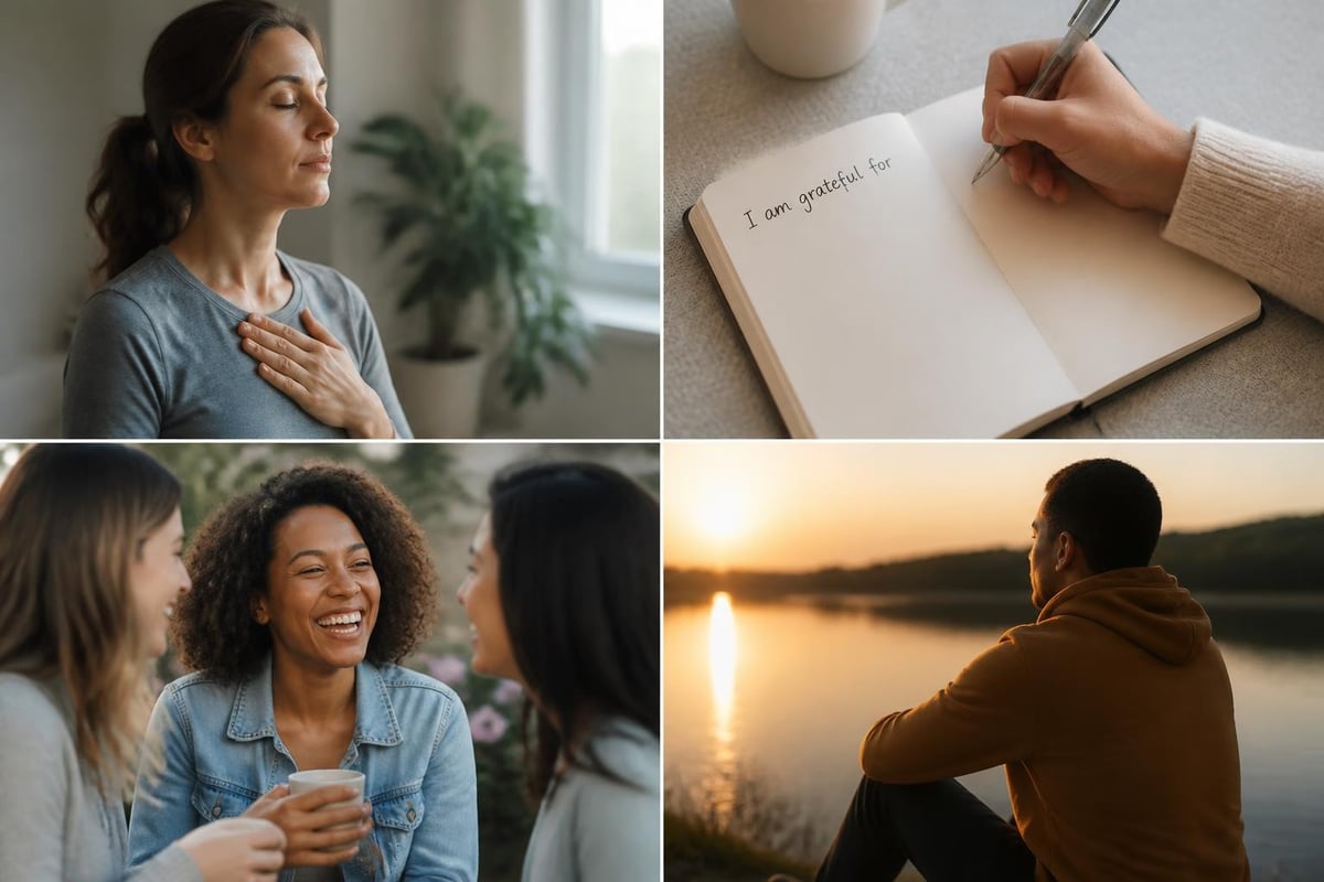 Mental wellness routine components