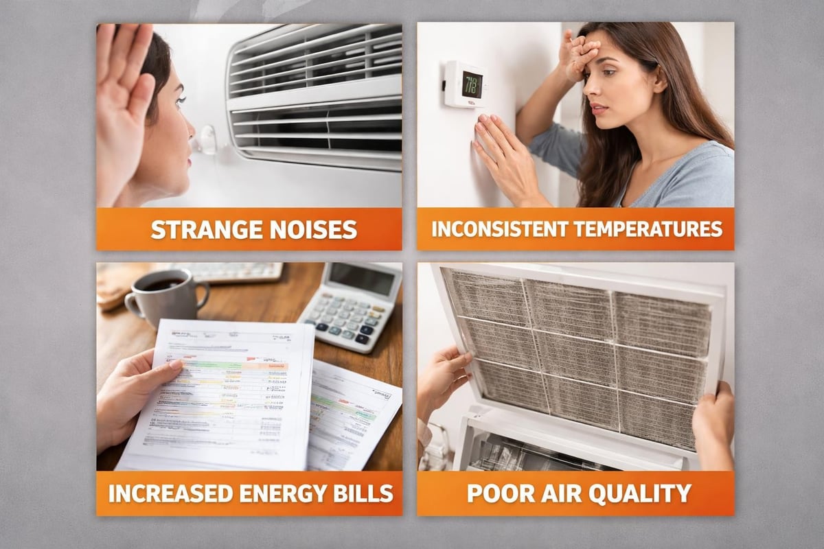 HVAC warning signs