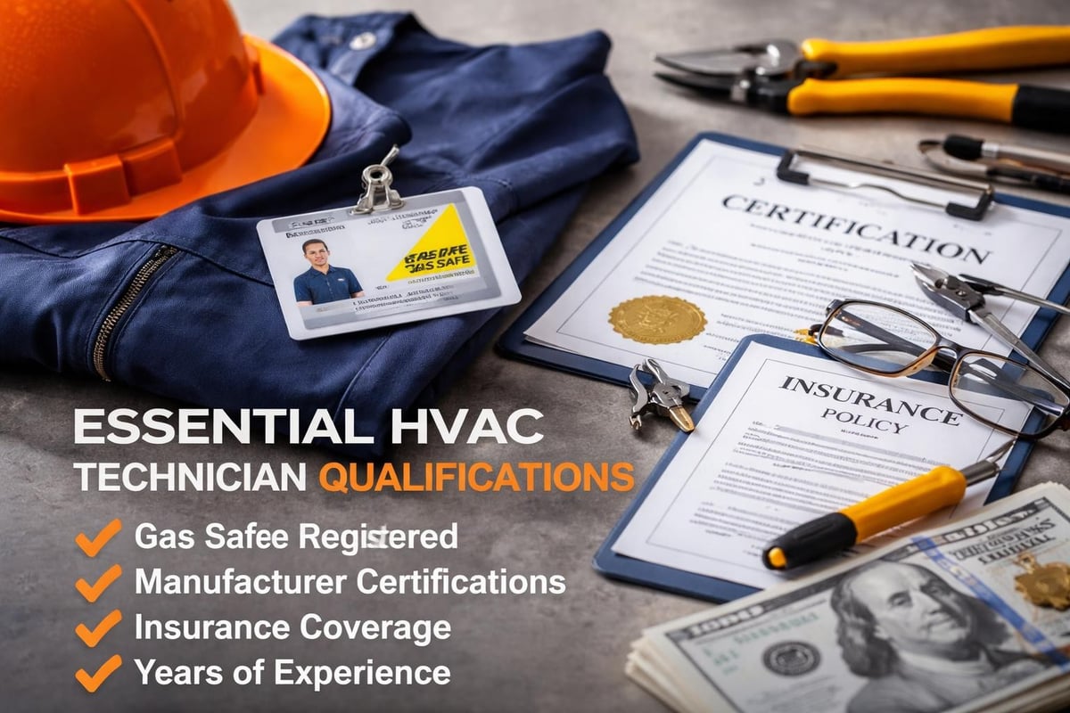 HVAC technician qualifications