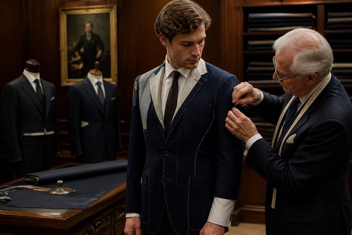 Savile Row bespoke tailoring heritage