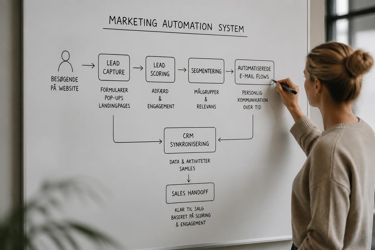 Marketing automation workflow