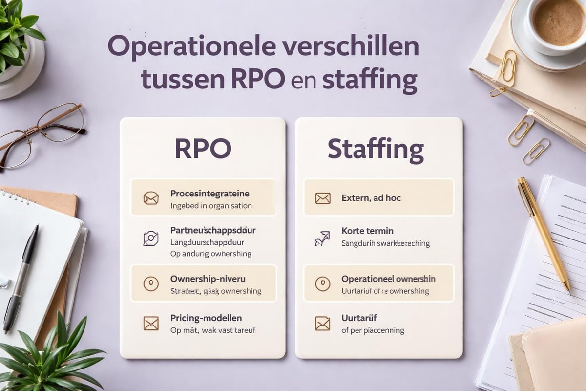 RPO versus staffing verschillen