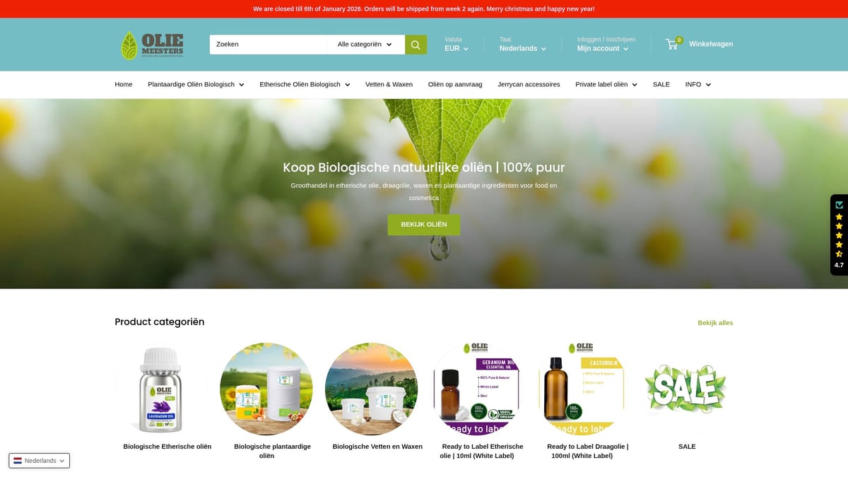 Biologisch Olie Guide 2026: Alles Over Duurzame Keuzes - Oliemeesters: Uw Partner in Biologische Olie