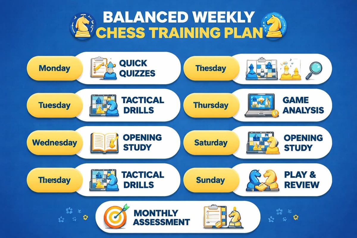Chess training schedule