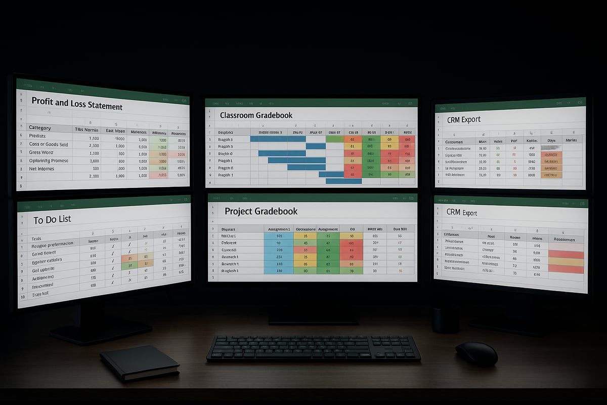 Real-World Applications of Conditional Formatting