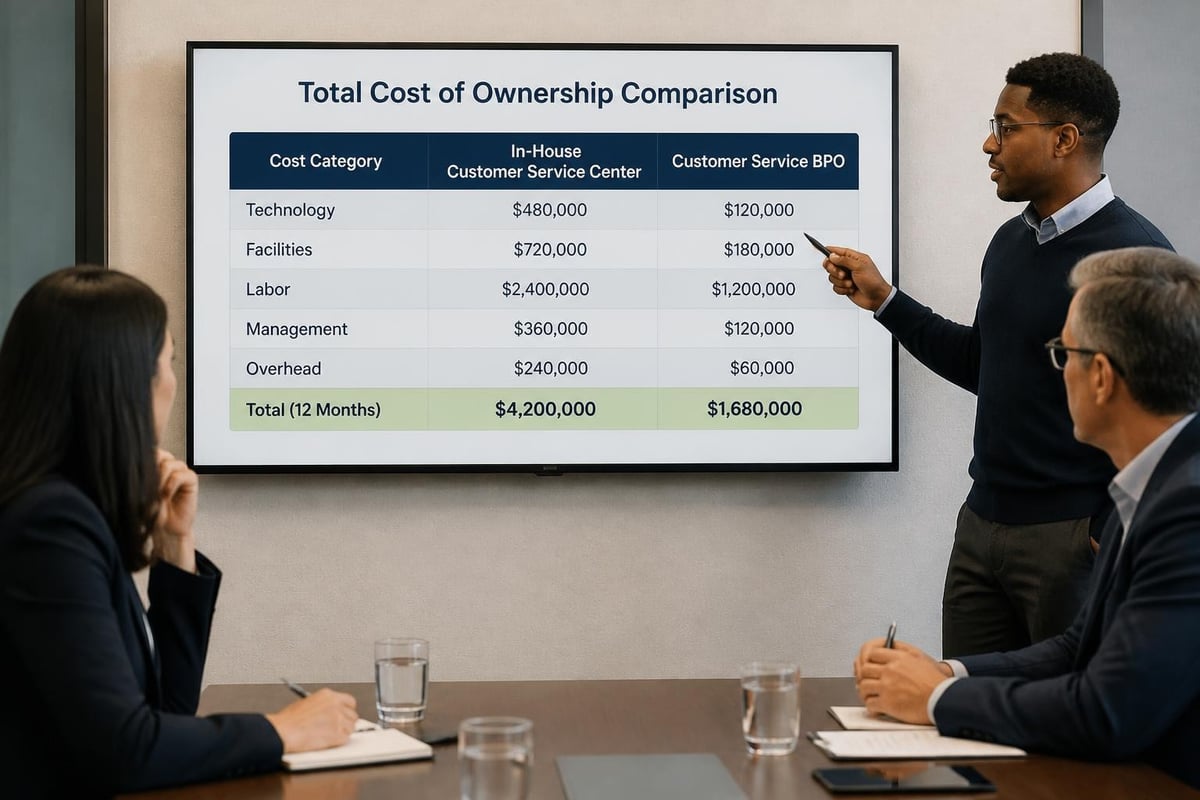 BPO cost comparison