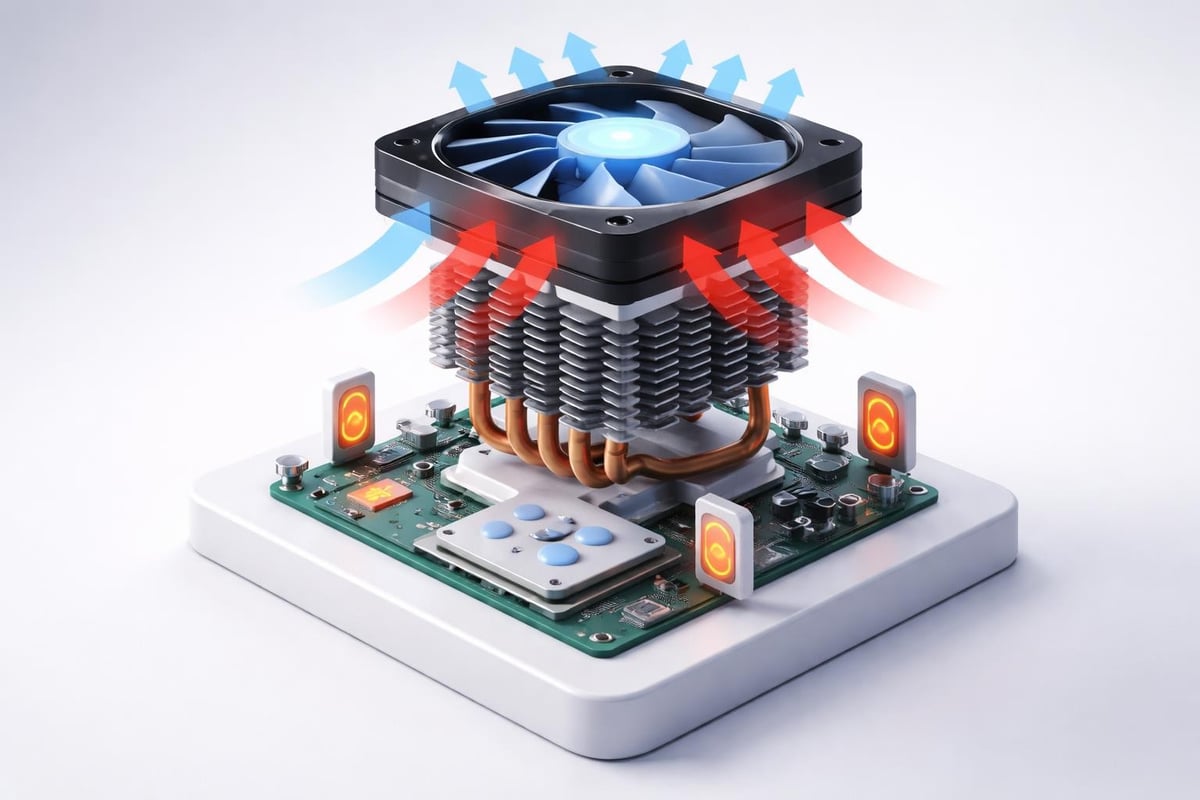 Xbox Series X thermal system components
