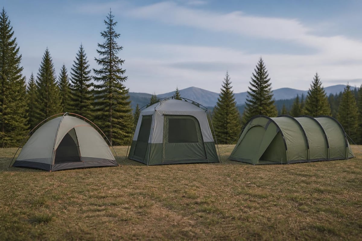 Tent frame comparison
