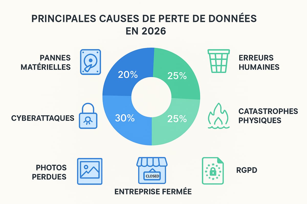 Comprendre la perte de données en 2026 : Causes, enjeux et nouvelles réalités