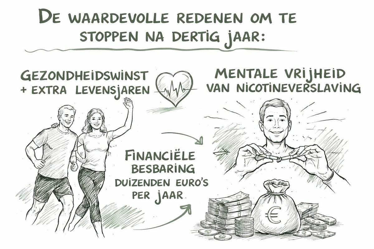 Motivatie stoppen na langdurig roken