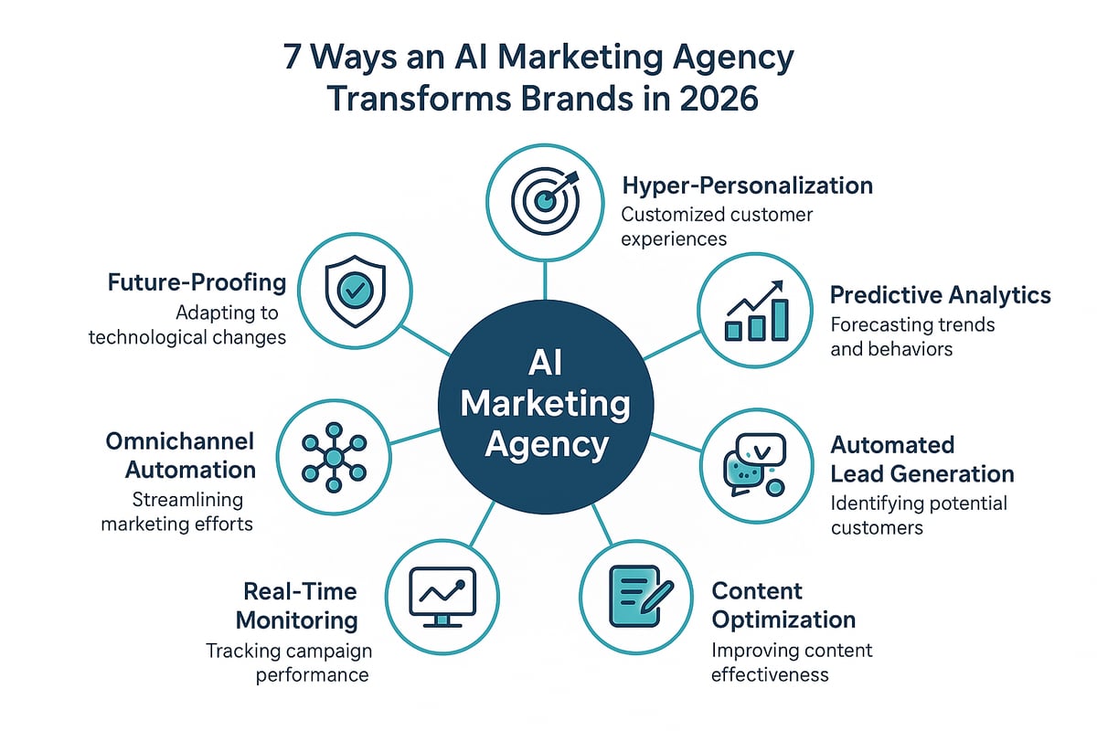 7 Ways an AI Marketing Agency Can Transform Your Brand in 2026