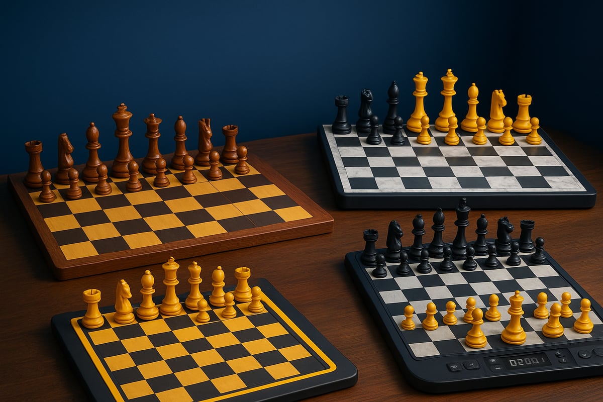 Understanding the Chess Board: Types, Sizes, and Materials
