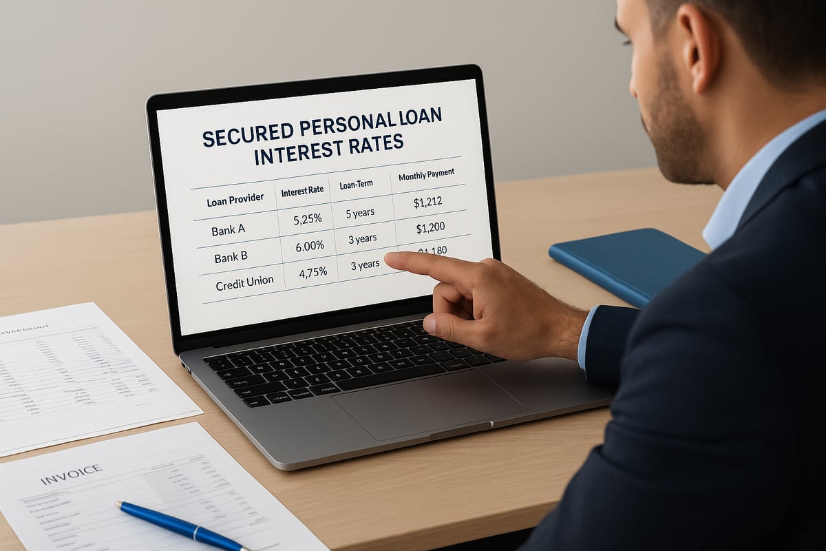 How to Compare and Secure the Best Secured Personal Loan Rates