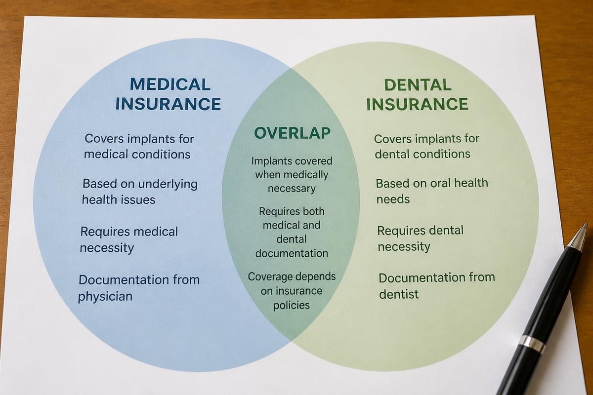Medical vs dental insurance coverage