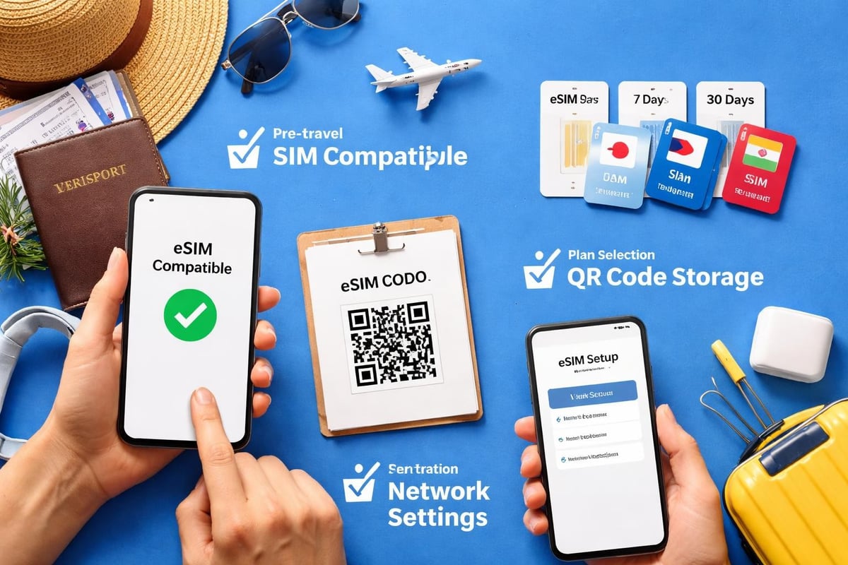 ESIM setup requirements
