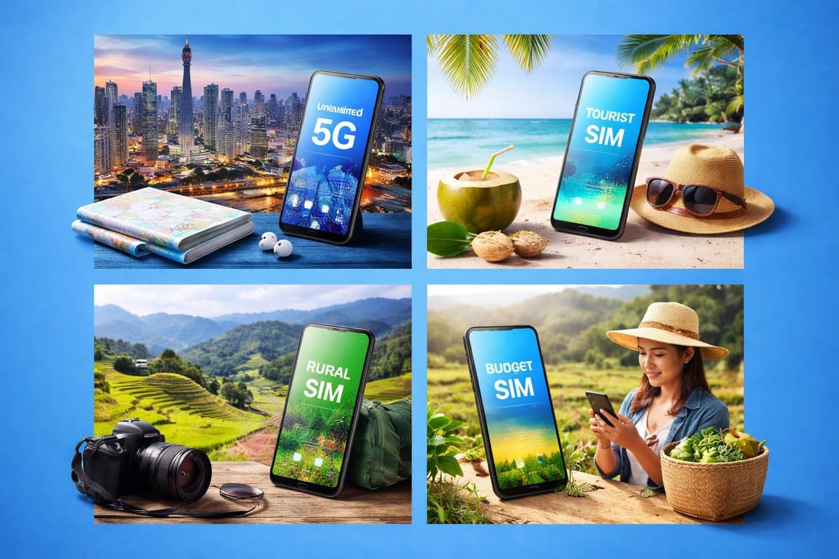 Thailand connectivity zones