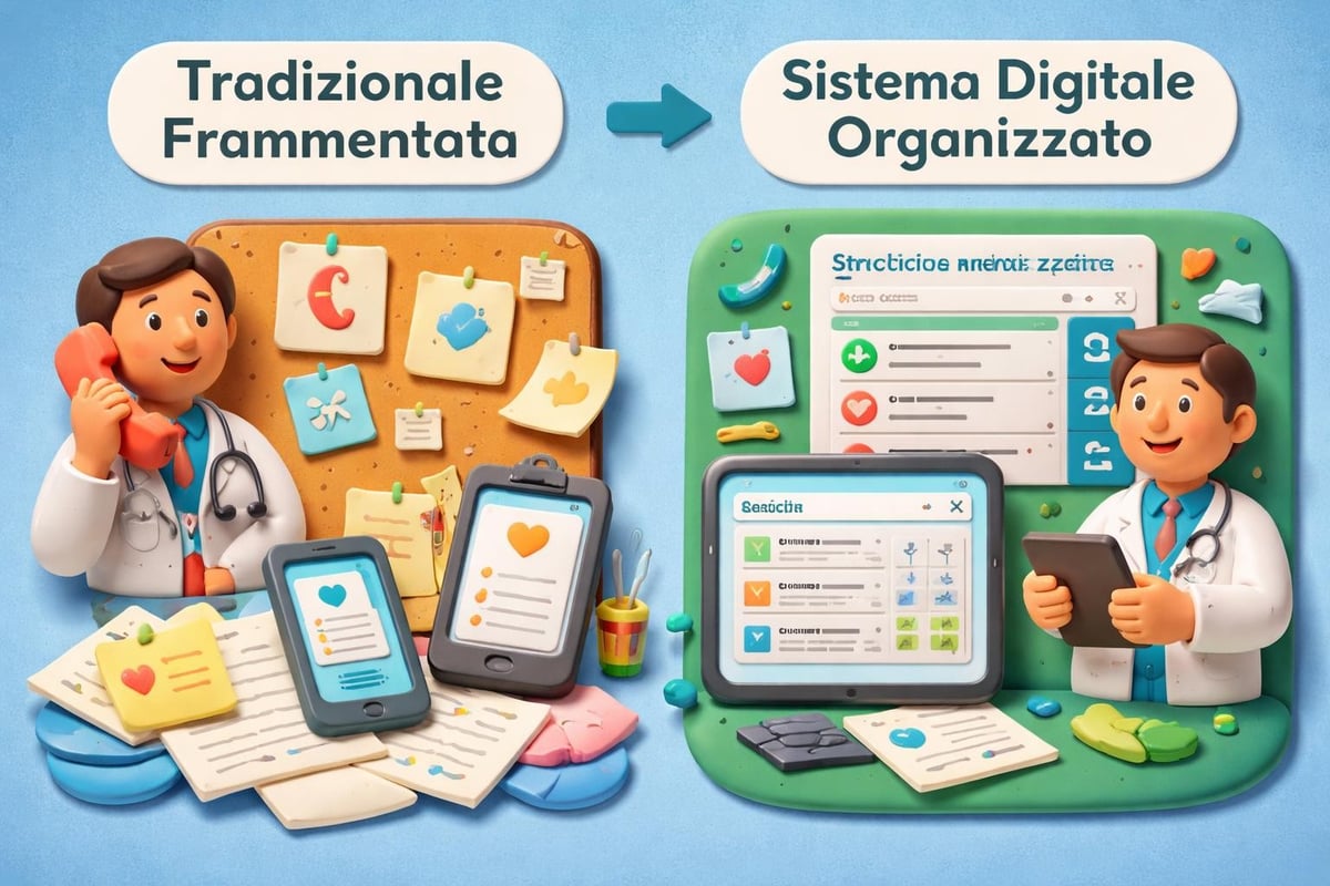 Flusso disorganizzato dei dati vitali