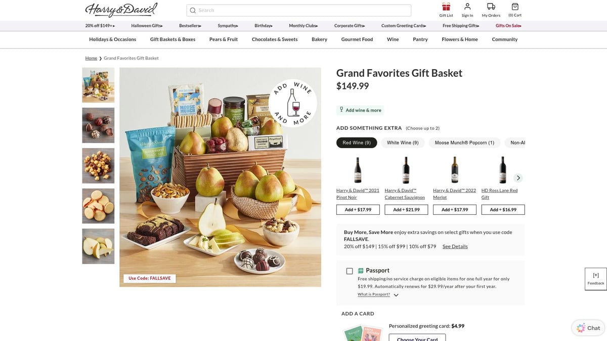 9 Best Gift Baskets for Every Occasion in 2025 - Harry & David – Grand Favorites Gift Basket