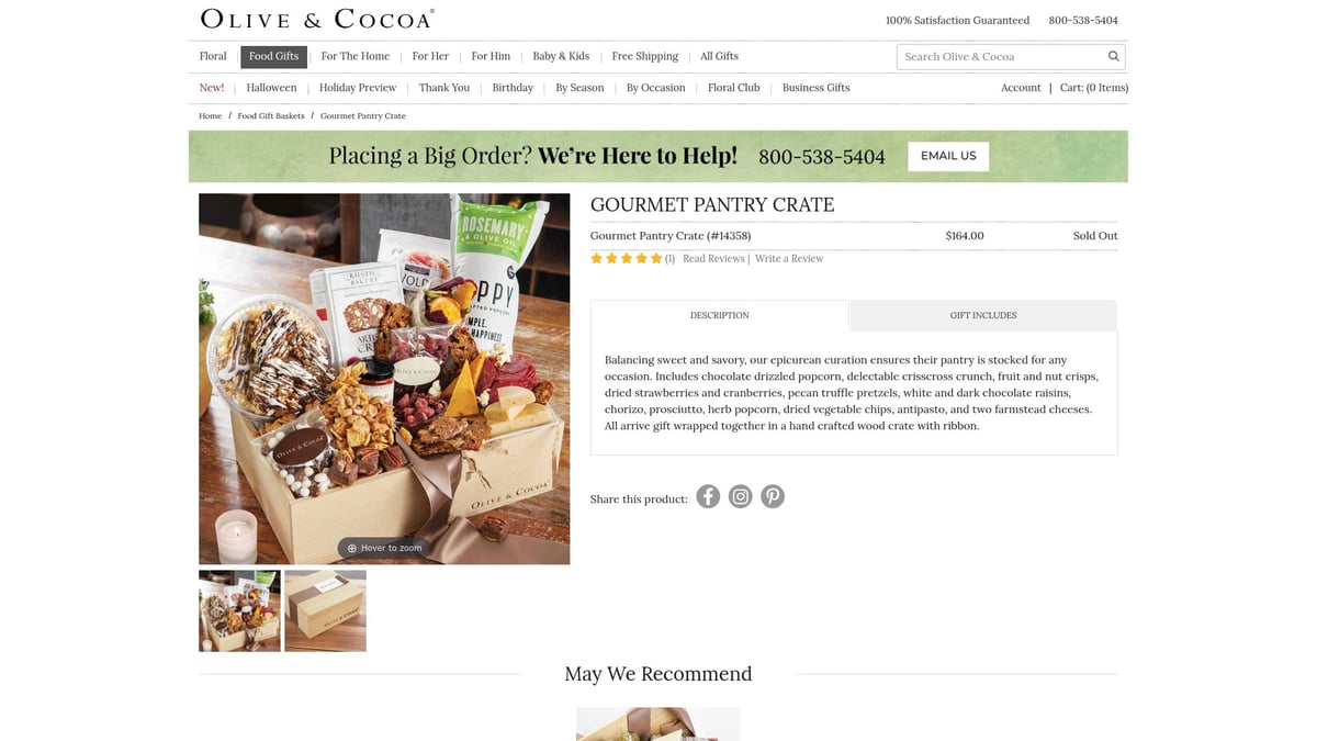 9 Best Gift Baskets for Every Occasion in 2025 - Olive & Cocoa – The Gourmet Pantry Crate