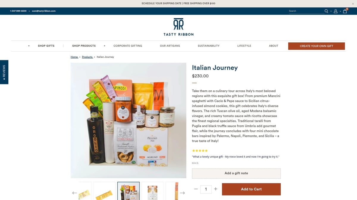 9 Best Gift Baskets for Every Occasion in 2025 - Tasty Ribbon – Italian Journey