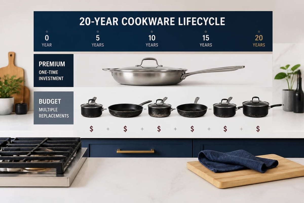 Cookware lifespan comparison