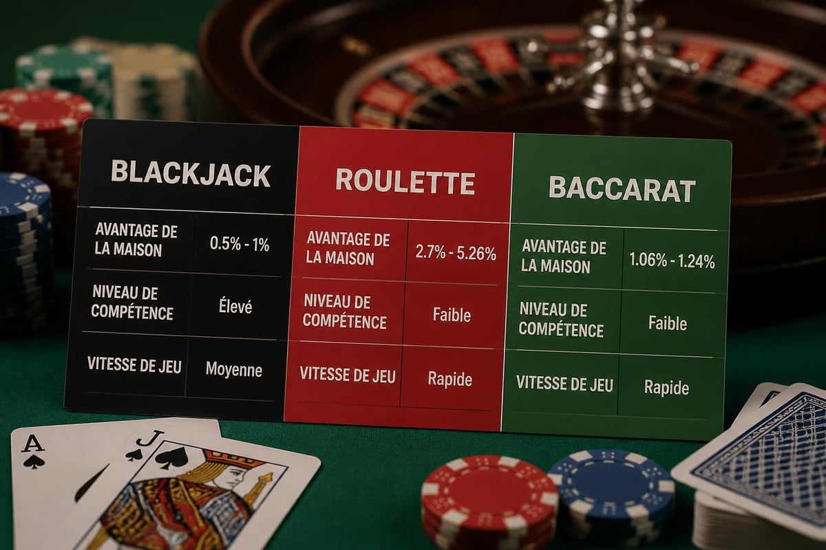 Table games comparison