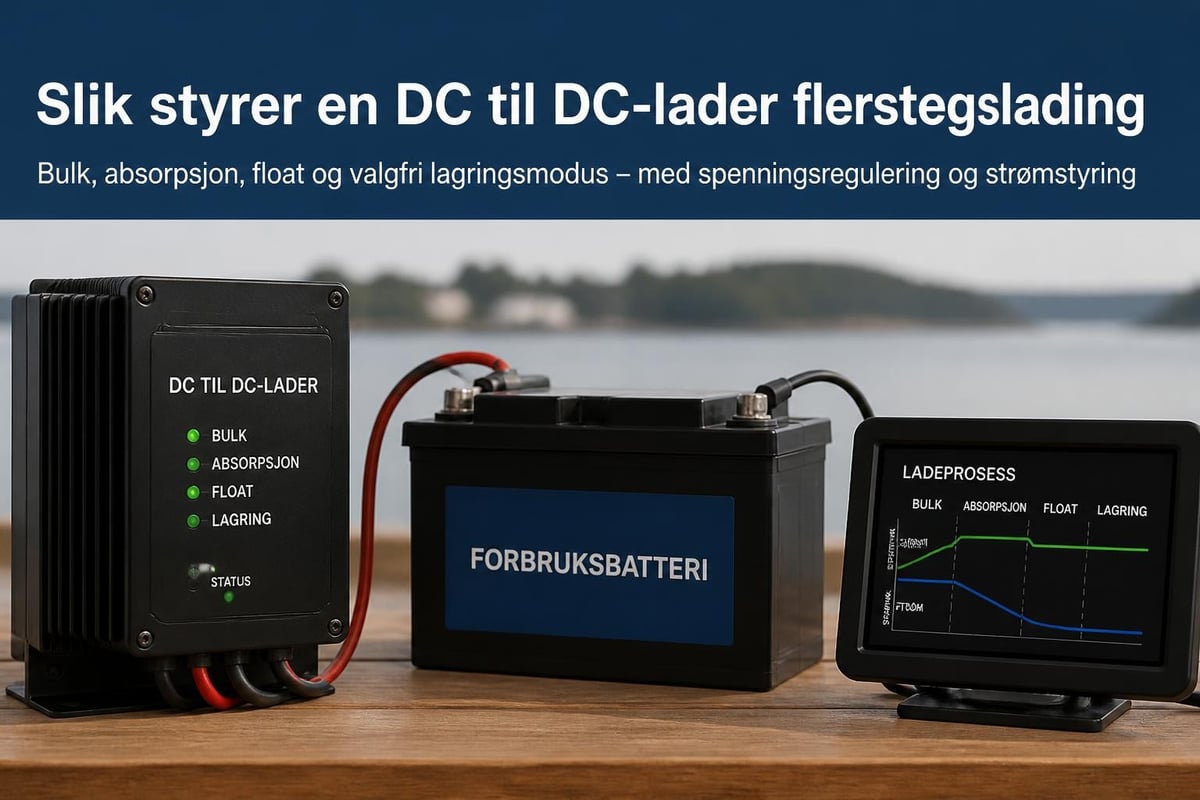 DC til DC lading prosess