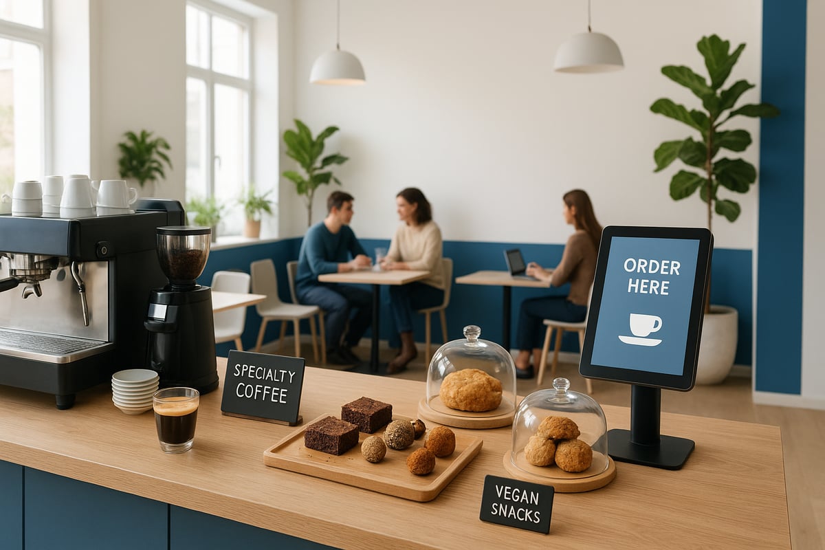 Schritt 4: Café-Konzept, Speisekarte & Einkauf