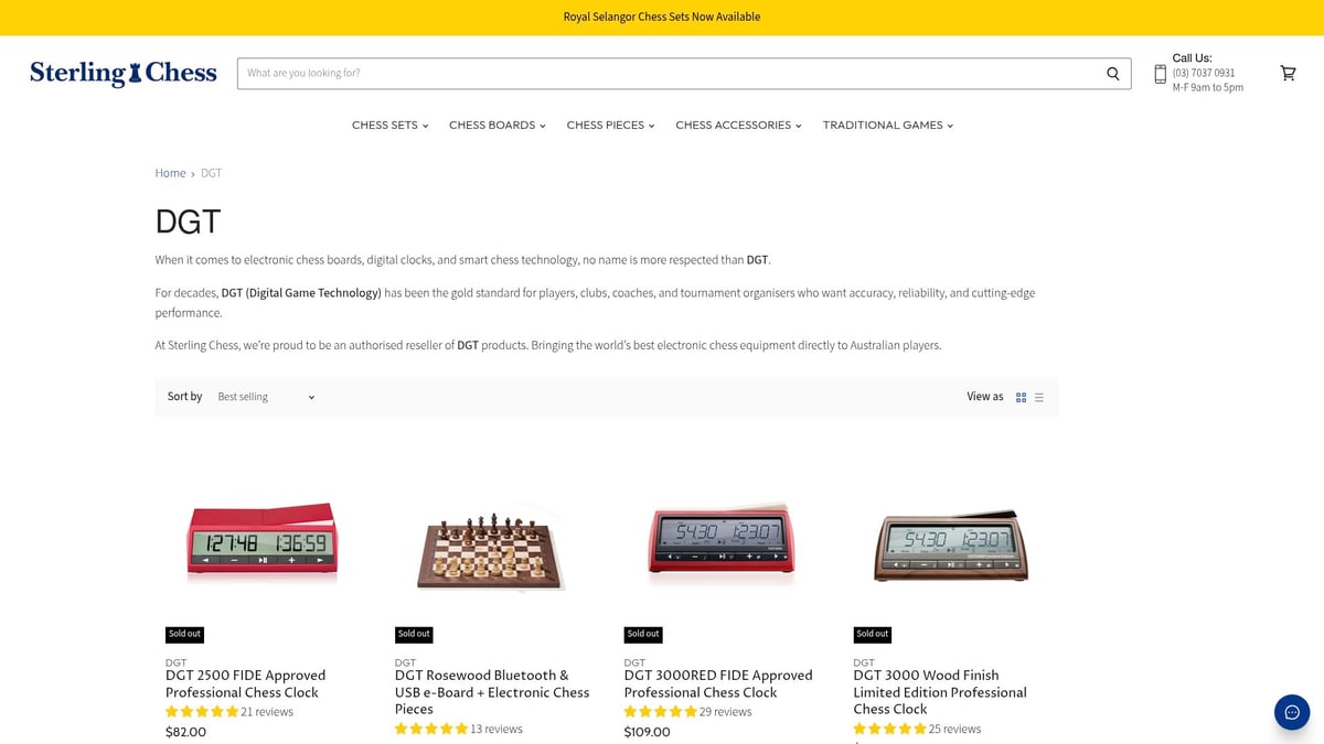 7 Best Premium Chess Board Picks for 2026 - DGT Walnut Electronic Chess Board