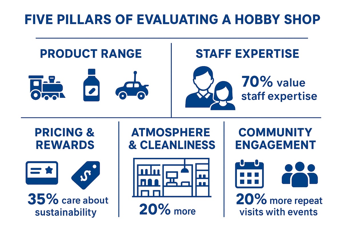 Evaluating the Quality of Your Nearest Hobby Shop