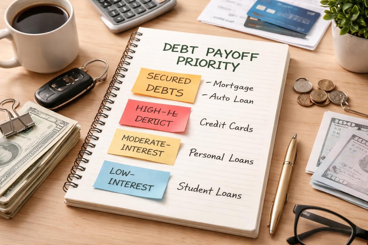 Debt categorization system