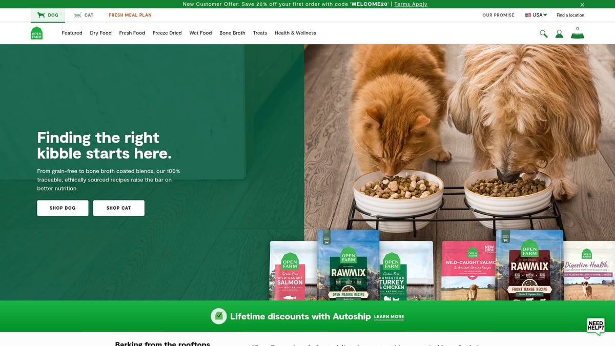 8 Essential Dog Food Supplement Powder Picks for 2025 - Open Farm Hip & Joint Supplement Powder