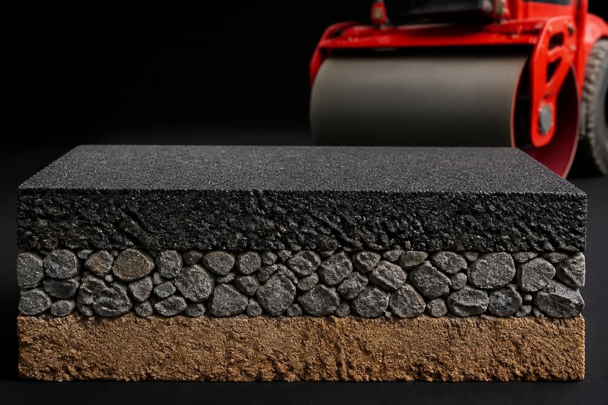 Surface construction layers