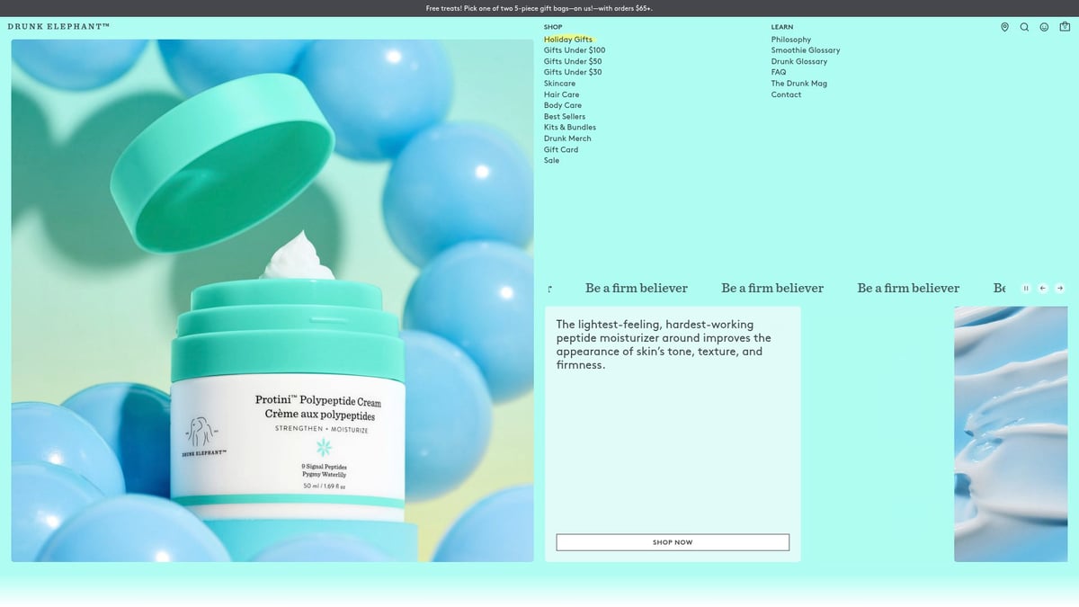 9 Essential Skin Care Good Products for Radiant Skin 2026 - Drunk Elephant Protini Polypeptide Cream