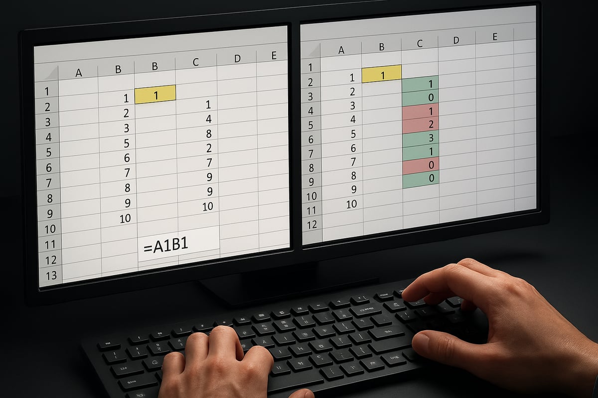 Manual Methods: How to Compare Excel Spreadsheets Without Tools
