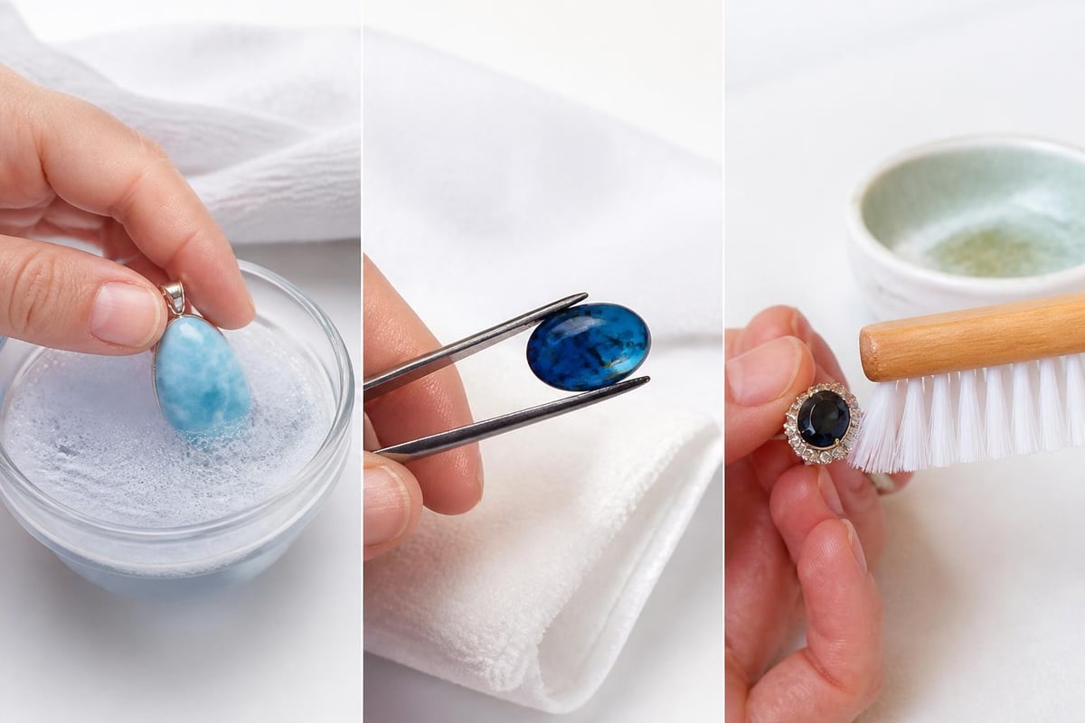 Gemstone care procedures