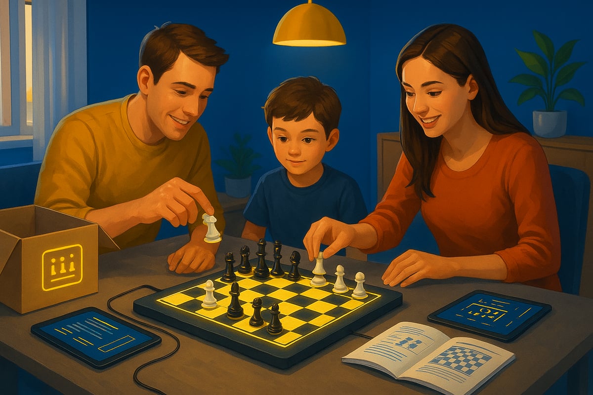 Step-by-Step: Setting Up Your E Chess Board