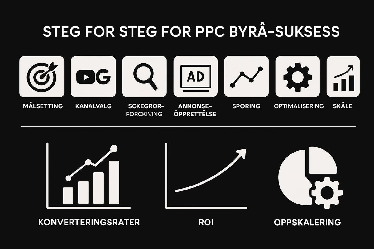 Steg-for-steg: Slik lykkes du med ppc annonsering i 2025