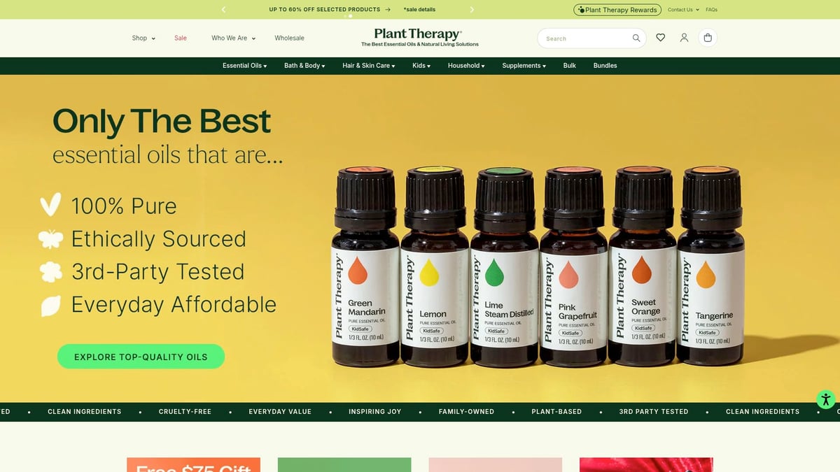 7 Essential Oil Company Innovations for Wellness in 2026 - Plant Therapy：スマートアロマデバイス連携サービス