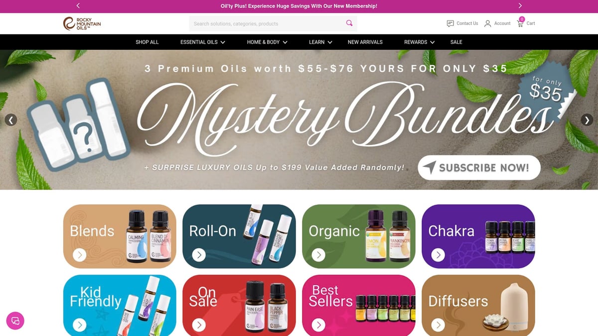 7 Essential Oil Company Innovations for Wellness in 2026 - Rocky Mountain Oils：バイオ認証＆クリーンラベル推進