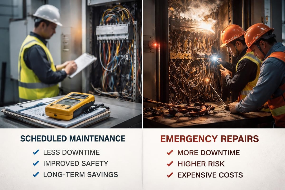 Benefits of electrical preventative maintenance