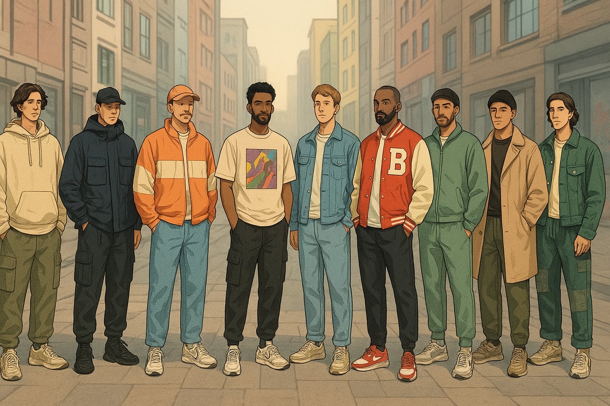 9 Must-Try Casual Streetwear Mens Styles for 2025