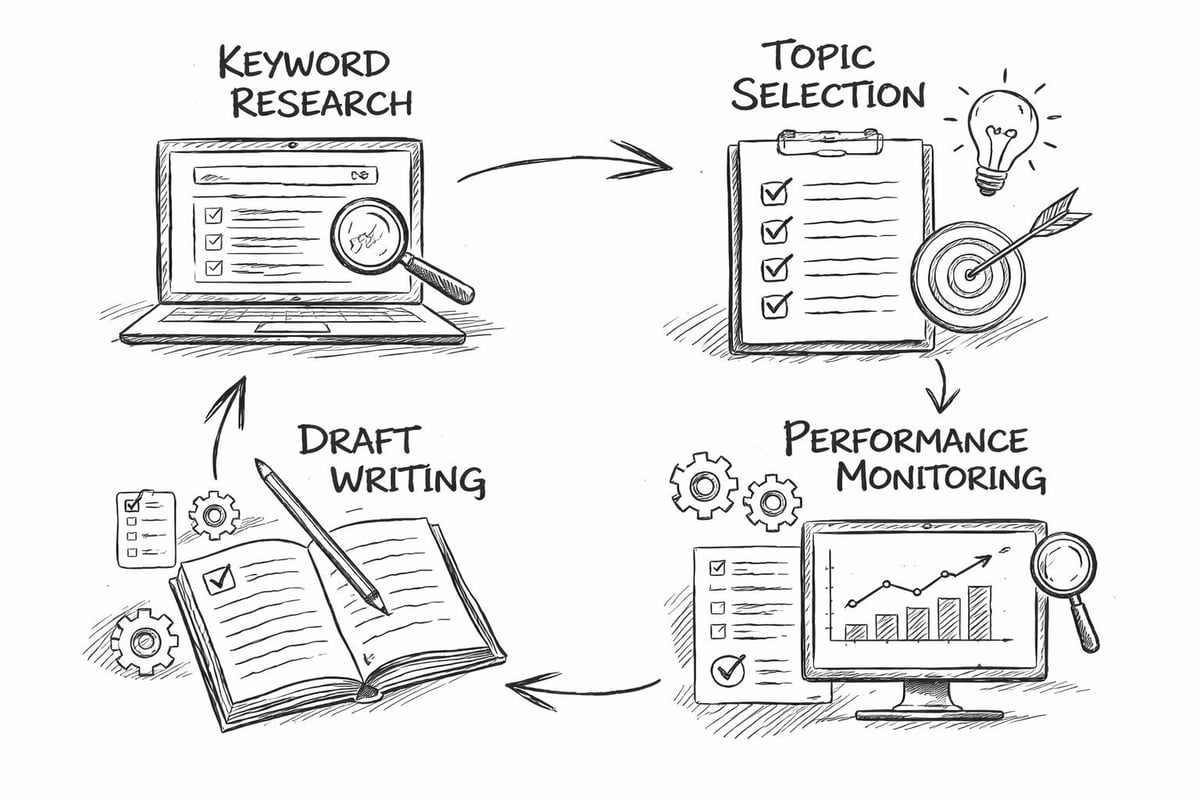 SEO content optimization workflow