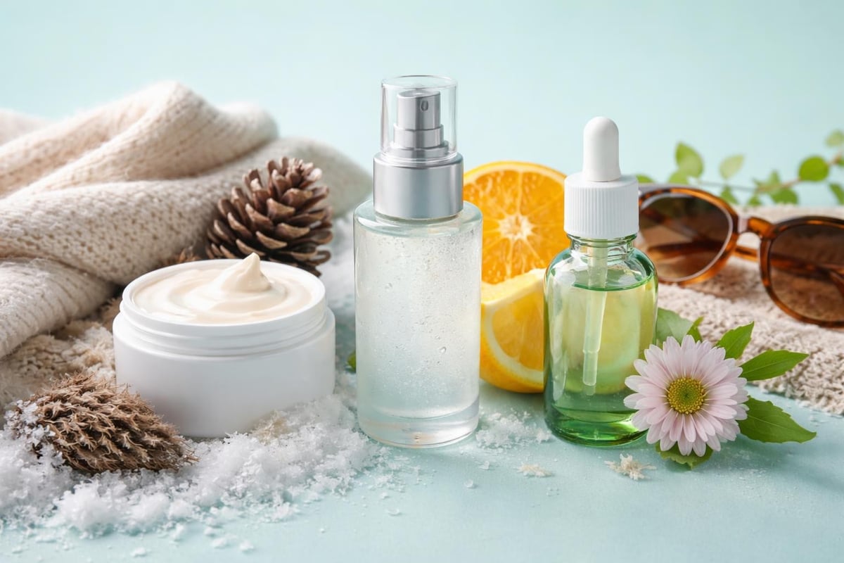 Seasonal skincare adaptation