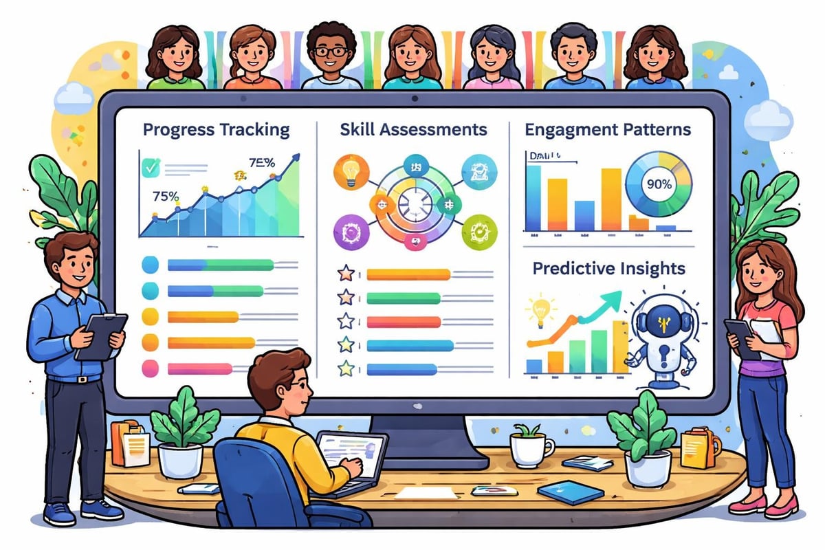 AI training analytics dashboard