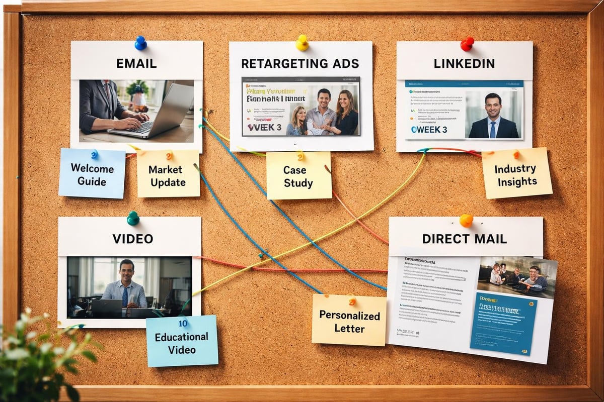 Multi-channel lead nurturing